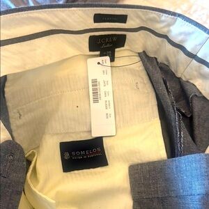 J.Crew Ludlow Suit Pants 36-30 NWT 198.00
